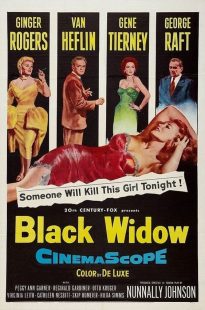 دانلود دوبله فارسی فیلم Black Widow 1954